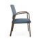 Lesro Newport Wide Guest Chair Metal Frame, Bronze, RS Rain Song Back, MD Titan Seat NP1201 - alternate 3